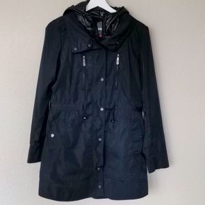 Vince Camuto Anorak Jacket with Quilted Bib